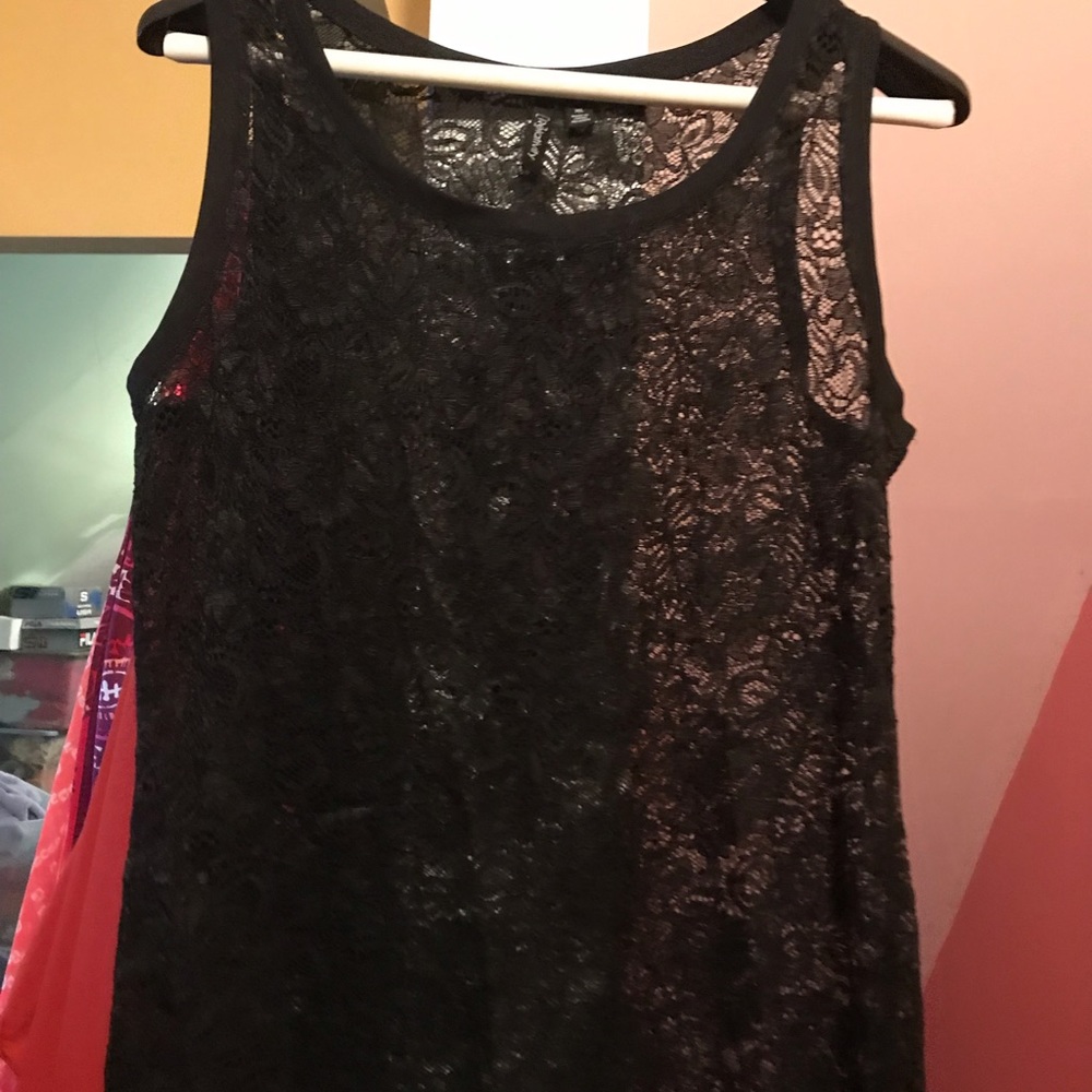 Lace tank